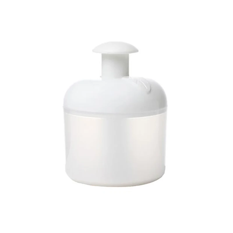 Máquina de espuma blanca para lavado de cara, vaso de espuma de plástico para baño, herramienta de limpieza de la piel, 1 unidad