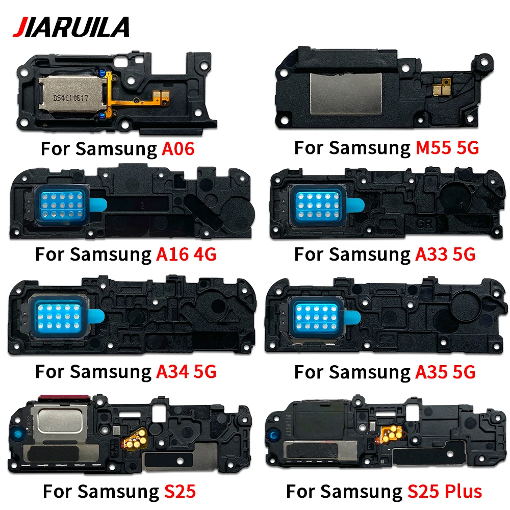 For Samsung S25 Plus A05S A06 A16 A24 A33 A34 A35 A55 M15 M34 M53 M55 M62 5G Buzzer Ringer Loud Speaker Loudspeaker Flex Cable