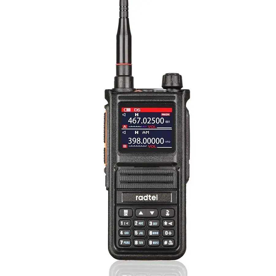 Radtel RT-470X volledige band hamradio 256-kanaals luchtband bidirectionele radio USB-C luchtvaart NOAA politie marine amateur HT-scanner Roger