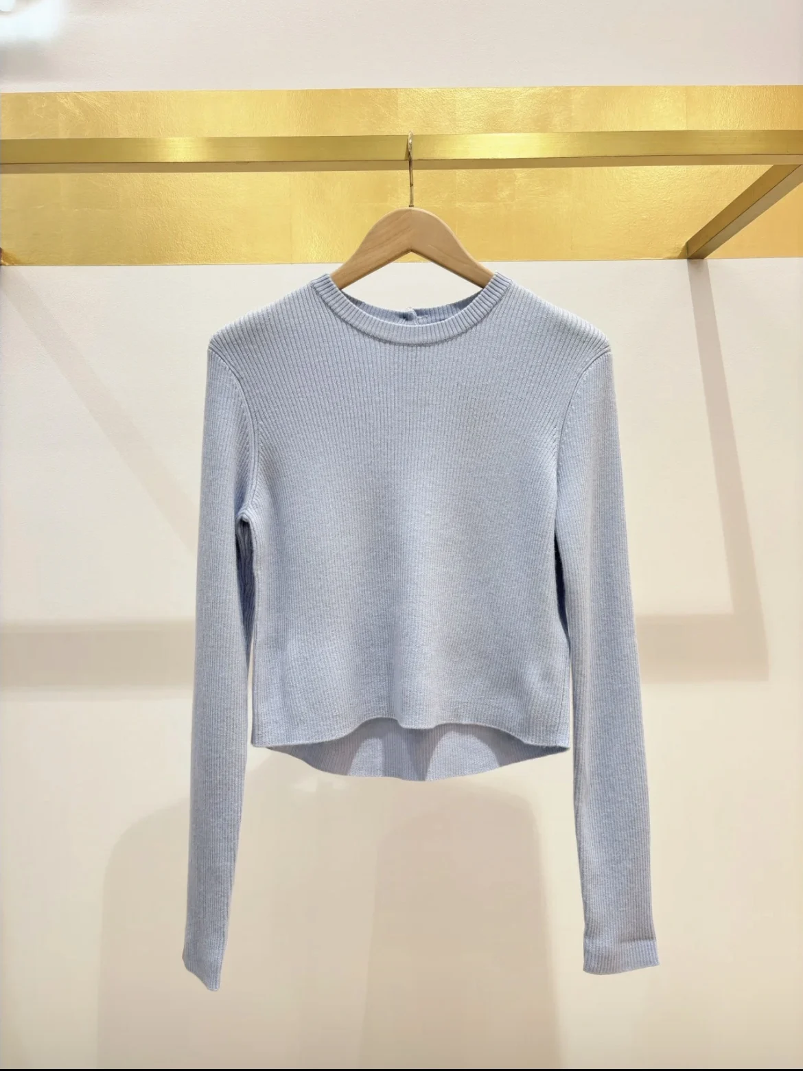 

Sweet Sle Long Sve Knitted Sweater Heidd M Home Early Spring Blue Front ort Ba Long Polyester Fiber Women's Loos...