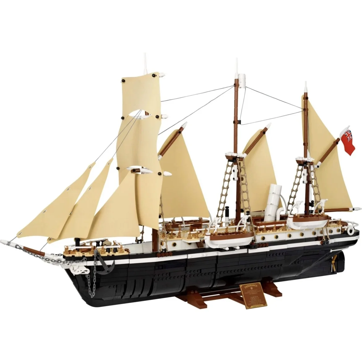 2025 New 10335 Shackleton Ship Endurance MOC Building Blocks DIY Assemble City Bricks Toys Gift For Children Adult New Year Gift