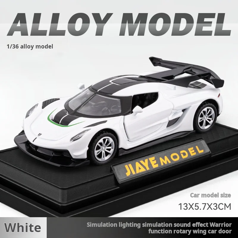 1:32 제스코 합금 자동차 모형 고정밀 다이캐스트 장난감 소리와 빛이 나는 풀백 자동차 장식용 장난감 어린이용