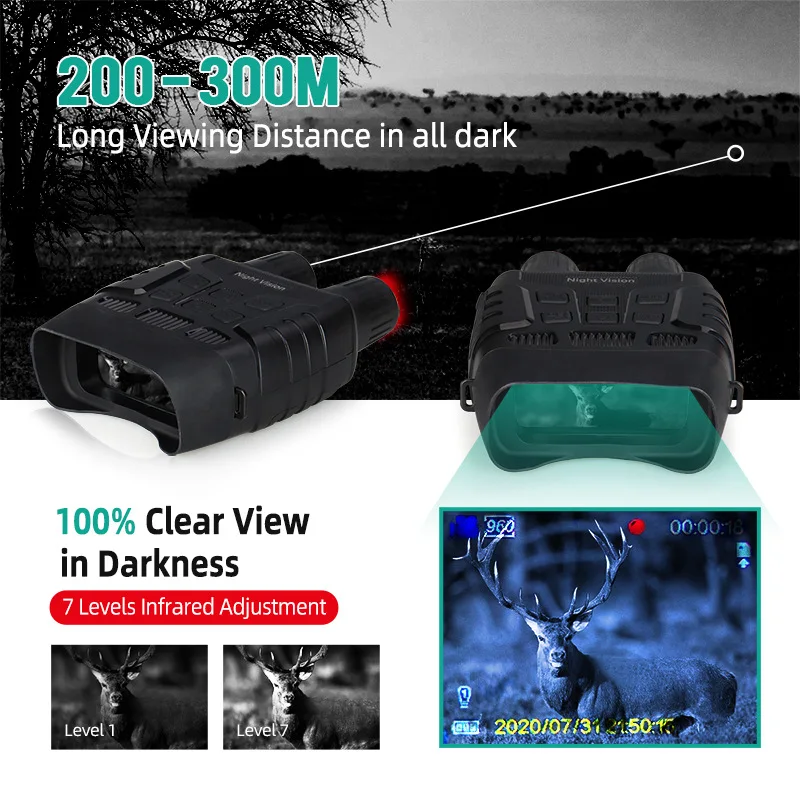 

Outdoor Camping GearNV3180 WIFINight vision instrument3Binoculars with Photo and Video Capability Infrared Night Vision Device