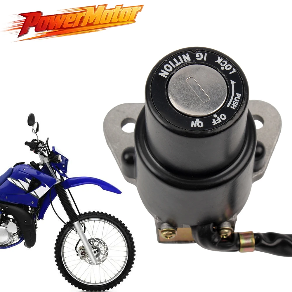 For Yamaha DT125 DT200 TW200 TW225 XT225 TZR250 Motorcycle Motorbike Lgnition Switch Key Electric Door Lock Universal Dirt Bike