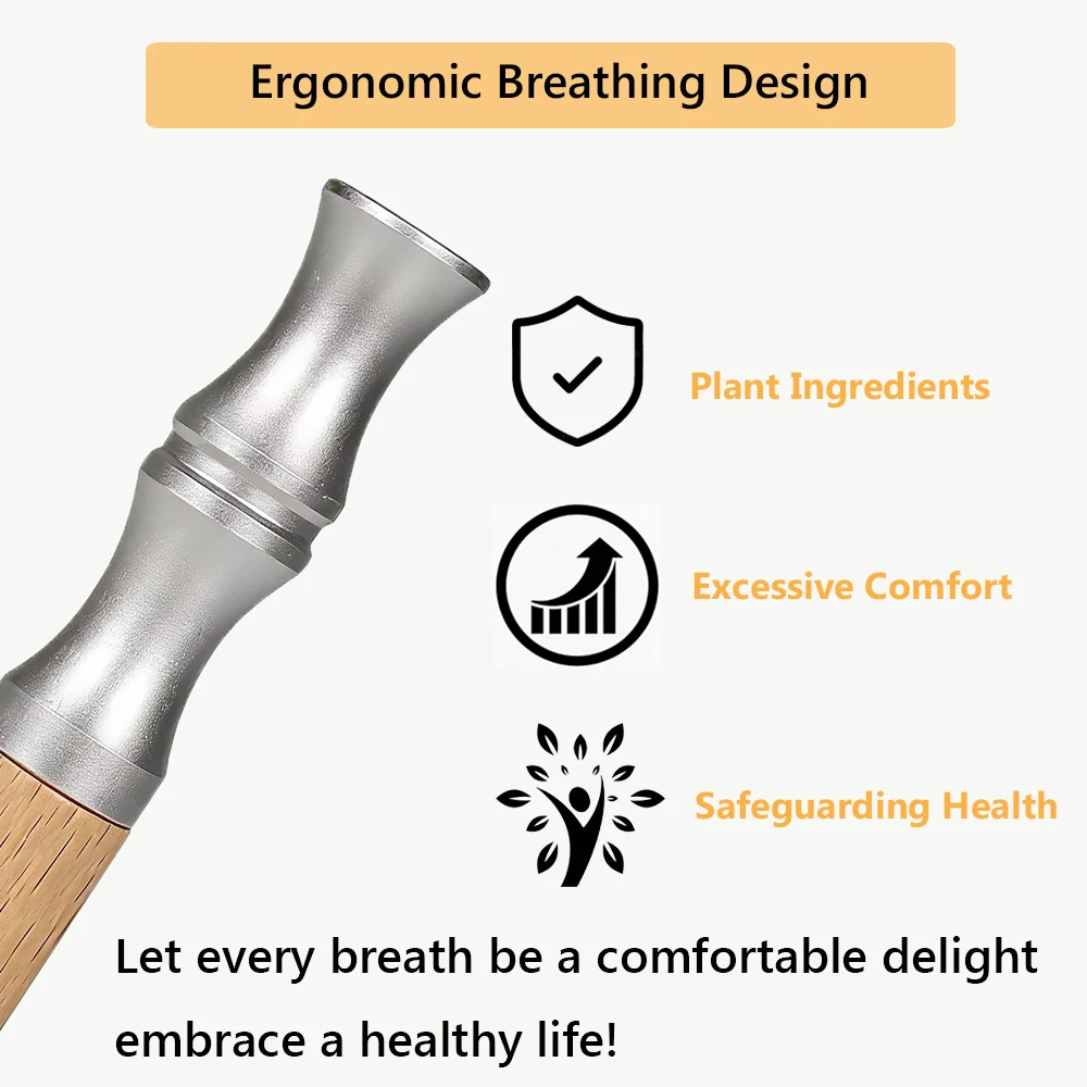 Pure Aromatic Air Inhaler Gift Box Fresh Breathing Aid Stick For Outdoor Travel Use Emotional Balance Daily Portable Calm Stick