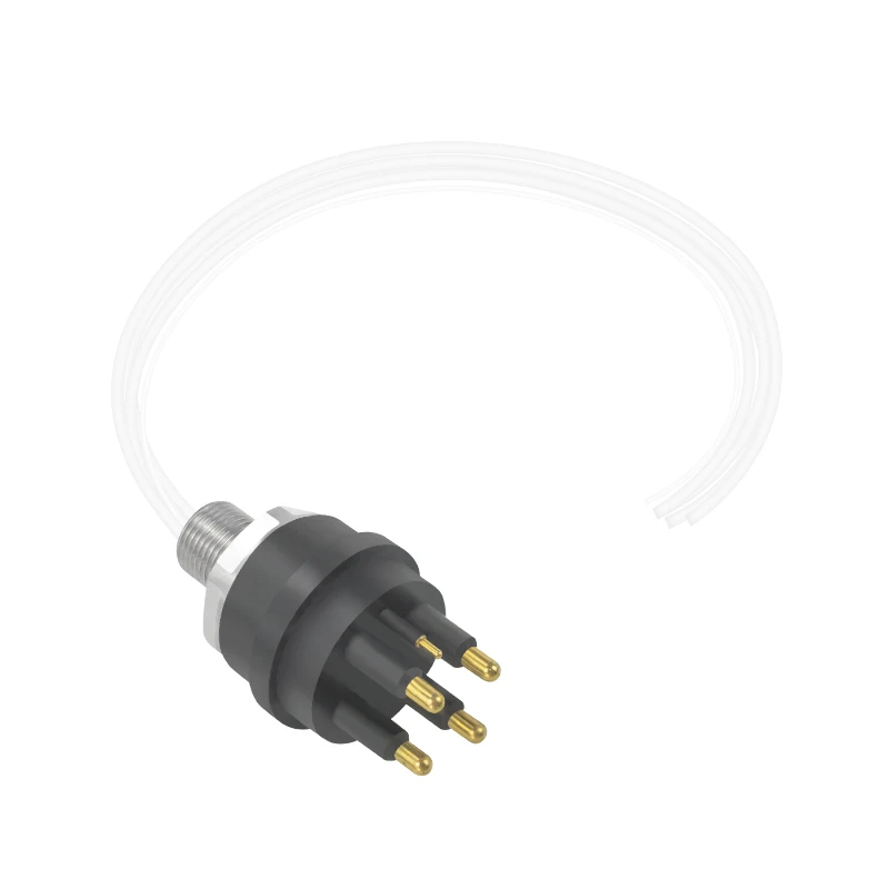 HPBH4M Subsea Cable Connectors ROV 4 Core Bulkhead Waterproof Socket Diving Plug Subconn Underwater Connector