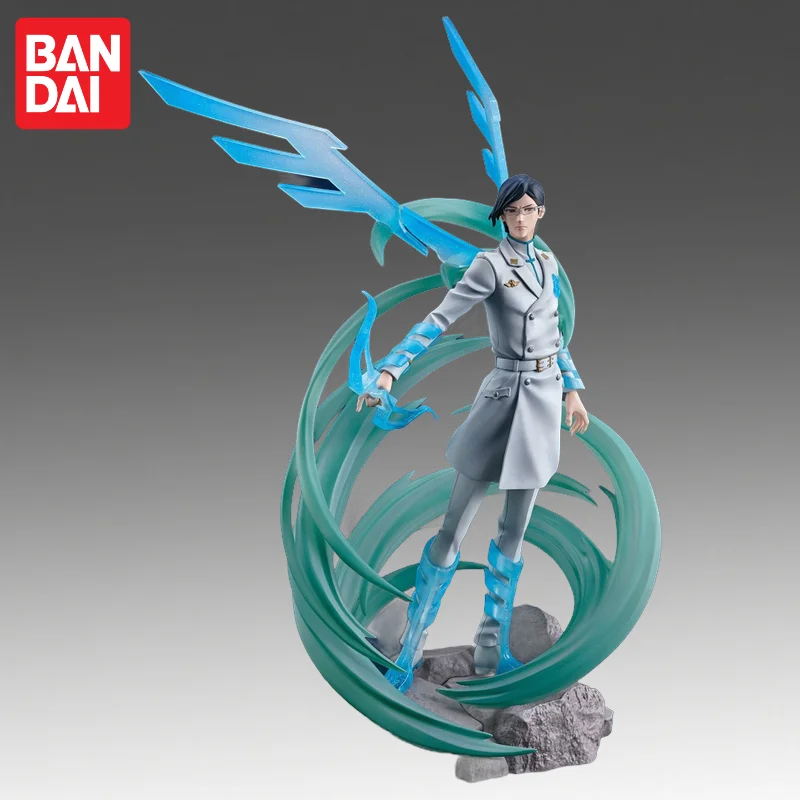 

В наличии: Оригинальная фигурка Bandai Figuarts Zero Bleach Ishida Uryuu, новая, в коробке, модель персонажа аниме, игрушка.
