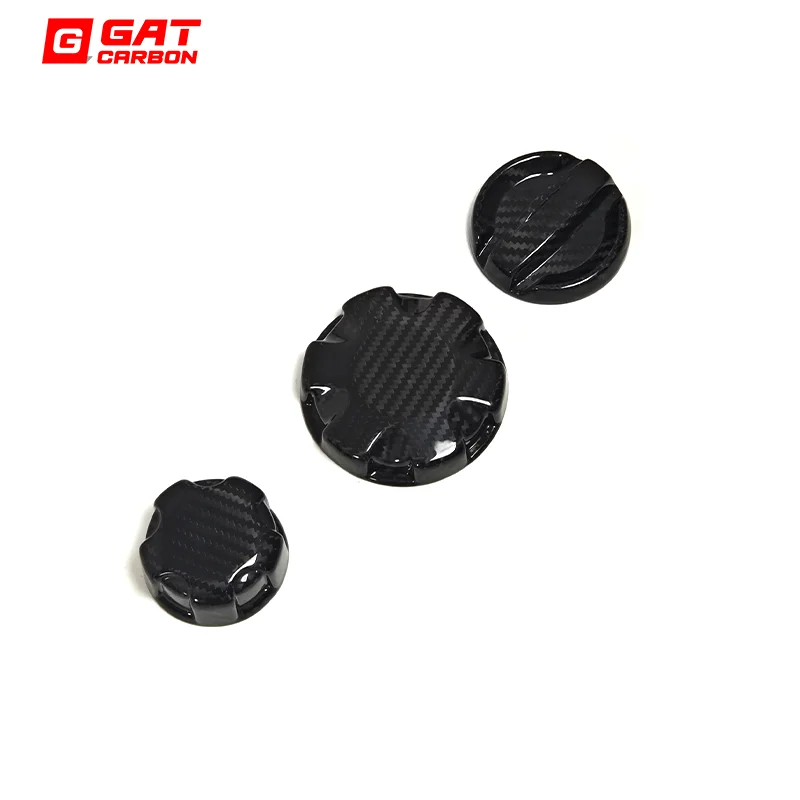 Engine Compartment G8X M2 M3 M4 Cap Cover Kit Oil Cap Cover Coolant Cap Cover Heat Exchange Cap Cover Sticking Dry Carbon Fiber