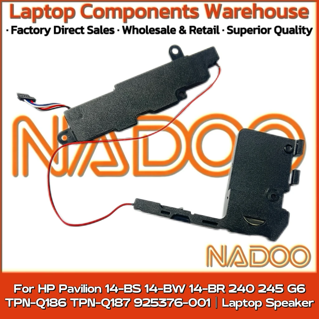 New Original Laptop Notebook Speaker For HP Pavilion 14-BS 14-BW 14-BR 240 G6 245 G6 TPN-Q186 TPN-Q187  925376-001 built-in horn