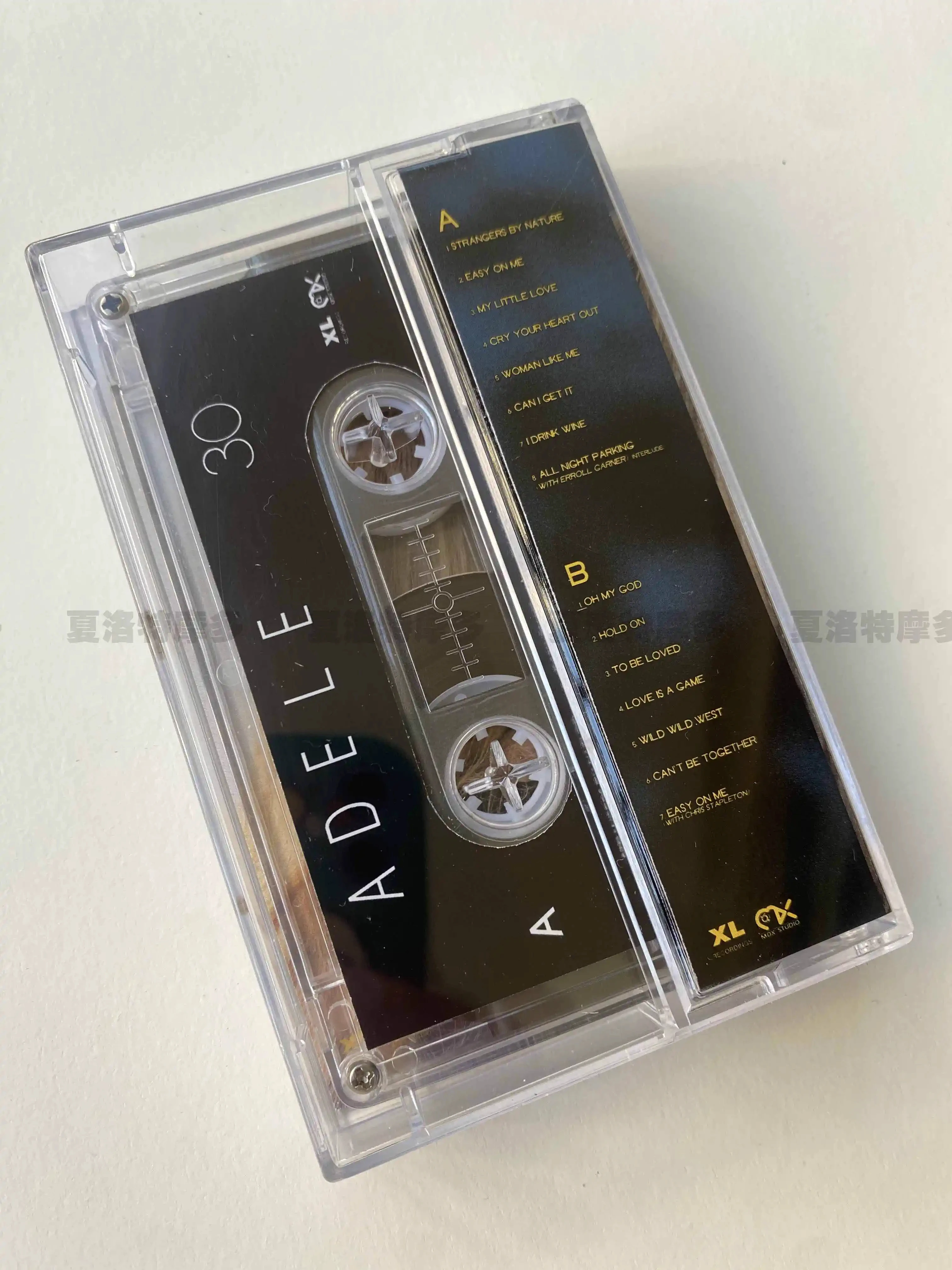 Pop《30》Album Adele Adkins Music Magnetic Tape Easy on Me Cassettes Cosplay Walkman Car Recorder Soundtracks Box Party Music