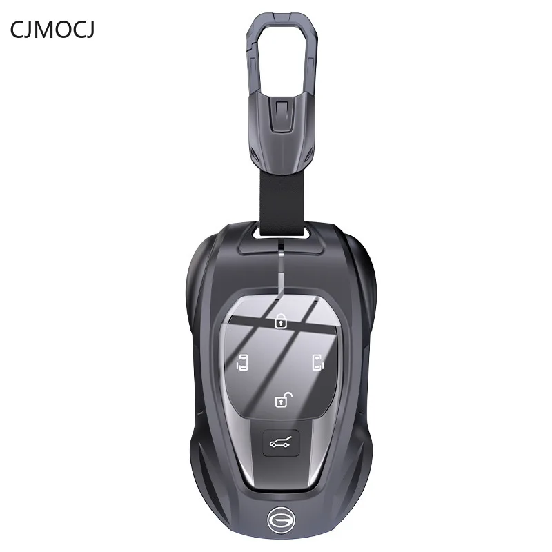 

Premium Zinc Alloy Key Cover Case for GAC GS4 PLUS/Emkoo/GA6/M8/M6/GS5 (2021) - Protective Key Fob Shell Keybag Keychain