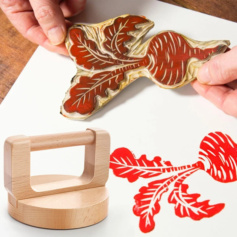 AD23-деревянные блоки, принадлежности для печати, инструмент для тиснения, идеально подходит для печати блоков, линорез, рукоделие, скрапбукинга