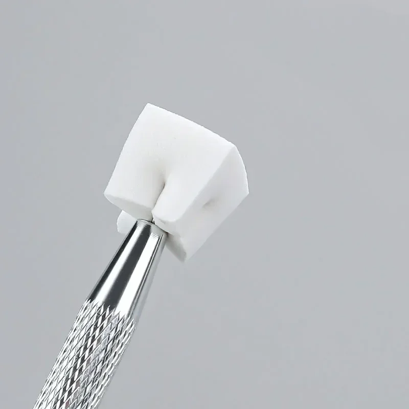 Stainless Steel Nail Tweezer Clip Gripping Sponge/Rhinestone Multifunctional Manicure Decorations Gripping Tool