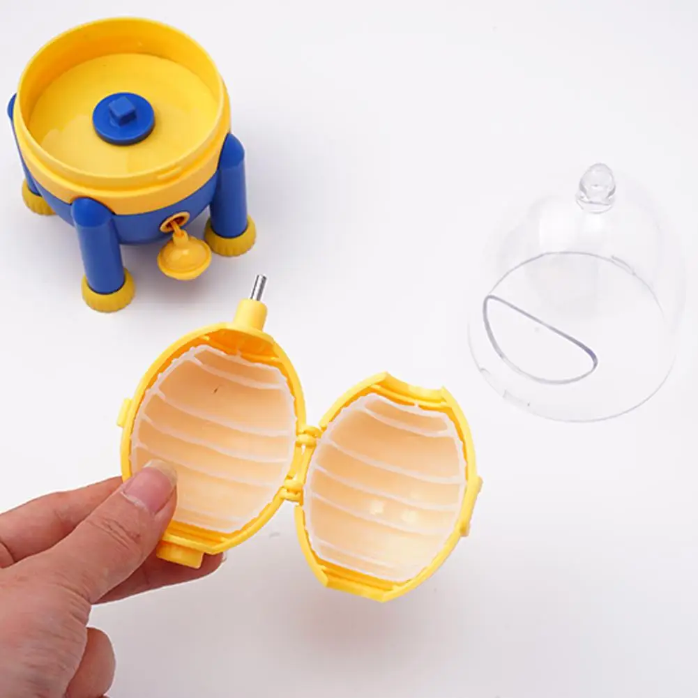 Egg Scrambler Hand Egg Shaker Mixer Food Grade Silicone Egg Spinner Manual Tool In Shell Egg Spinner for Hard Boiled Eggs