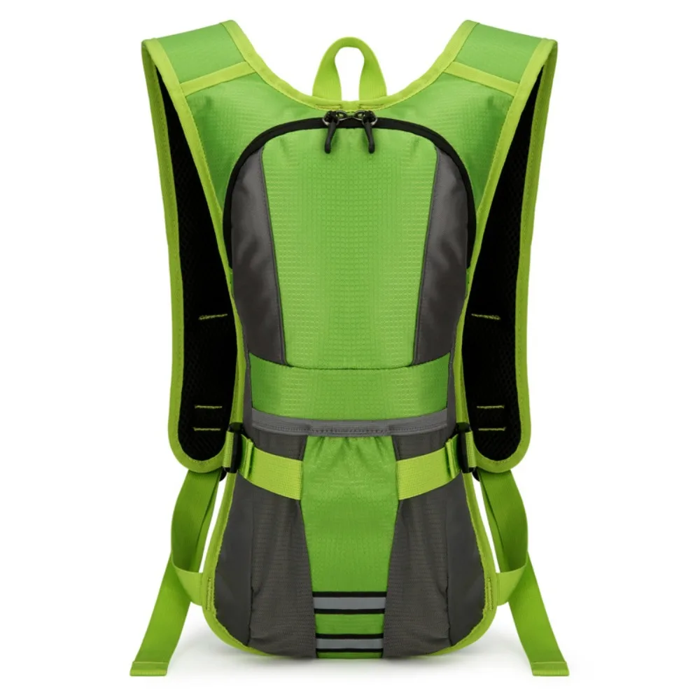 Waterproof Polyester Running Water Bottle Storage Vest Breathable Reflective Marathon Hydrating Backpack Running Vest