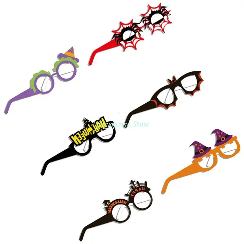 Y88a Halloween Partygläser Halloween Brille Lustige Brille Frames Halloween Decors