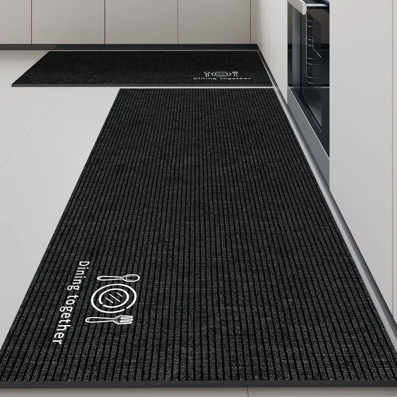 Kitchen Specific Floor Mat Home Water Absorbing Oil Absorbing Dirt Resistant Long Strip Moisture-proof Easy To Maintain Carpet