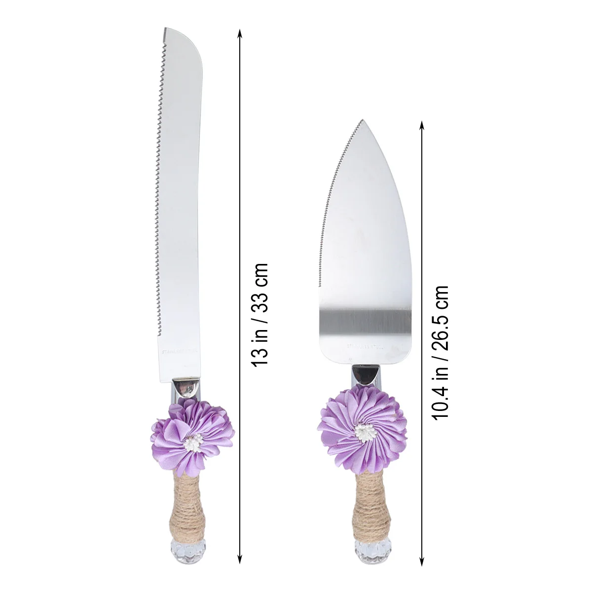 

Cake Set Safe Easy Use Clean Birthday Party Supplies Pastry Flowers Icing Spatulas Cake Knife Server Utensils