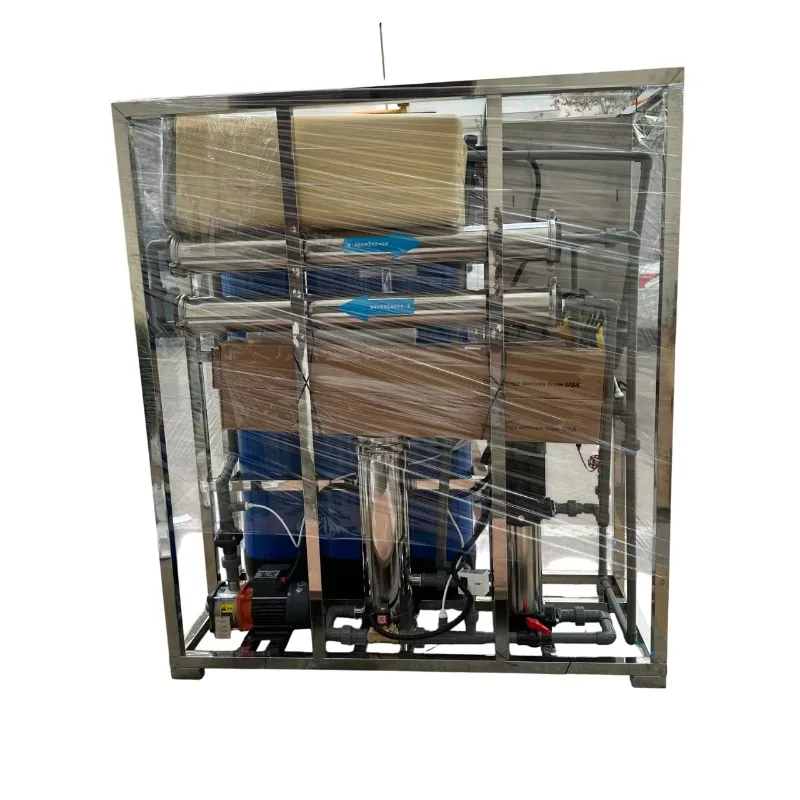 Mesin Reverse Osmosis (RO) 250L/H 500L/H dari Baja Anti Karat untuk Pengolahan Air