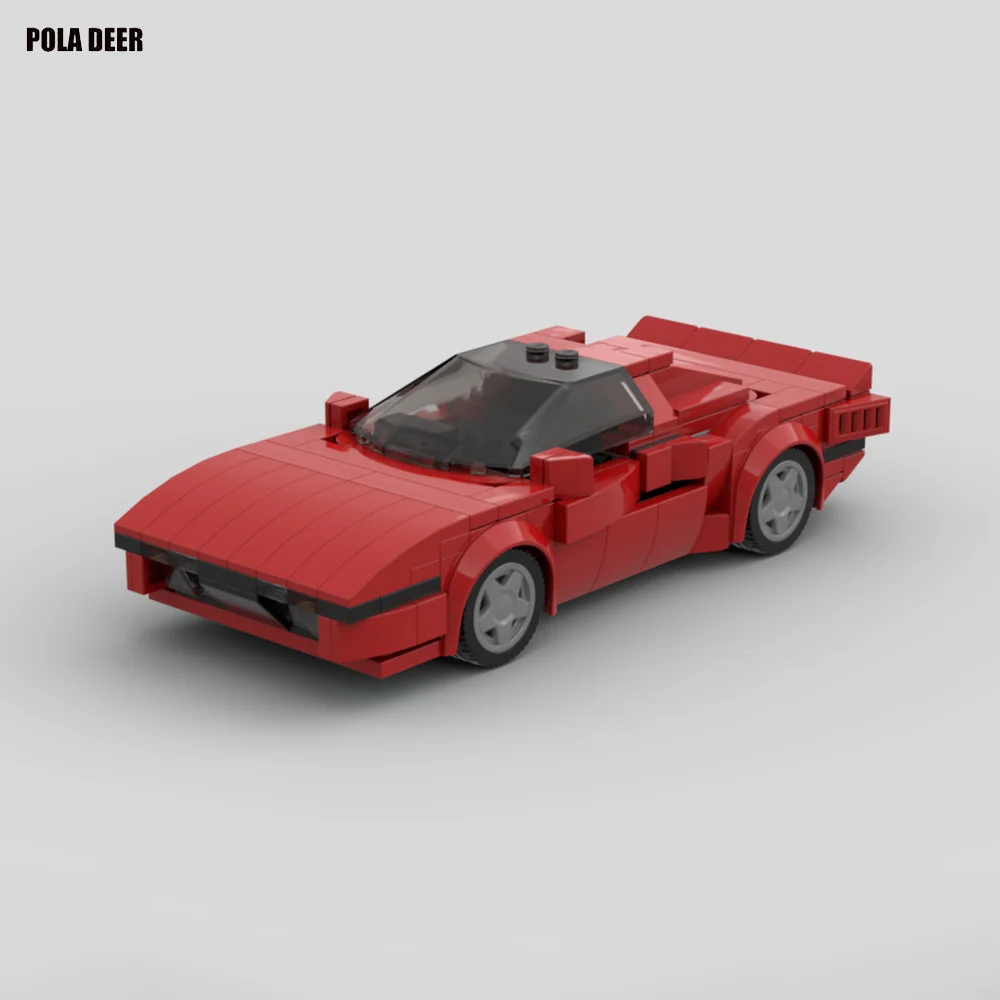 

Poladeer 275 Pcs 288 GTO Off-road Car Small Particle Assembly Building Blocks Boy Puzzle Model Toy Birthday Holiday Gift