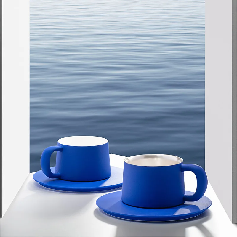 كوب لاتيه، راقي، سيراميك مصنوع يدويًا، كوب. #2