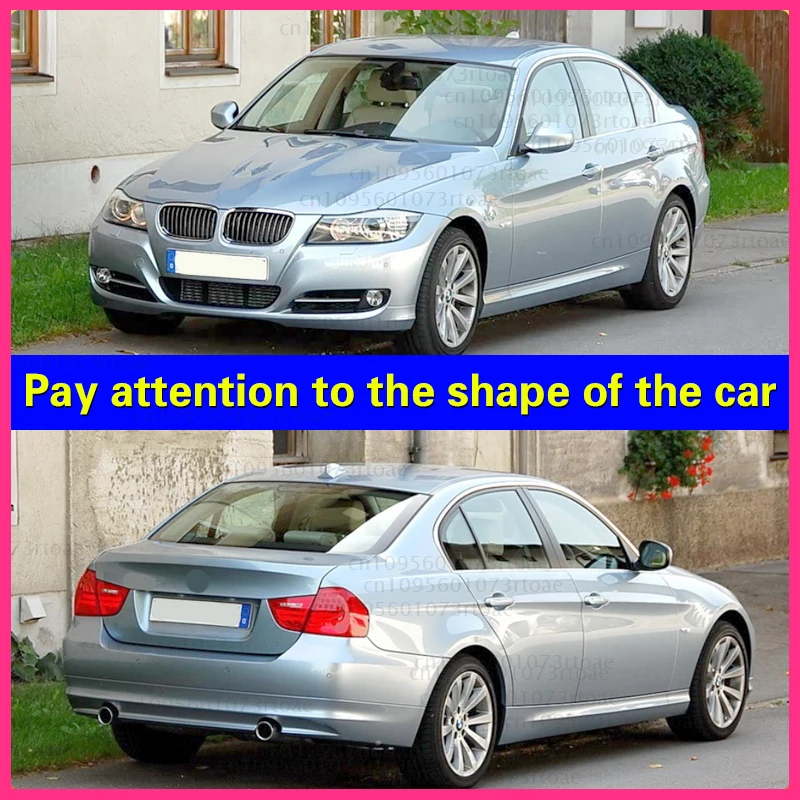 لسيارات BMW 3 Series E90 E91 4dr صالون بجولة عربة رياضية 2007 - 2012 واقيات الطين الأمامية والخلفية واقيات الطين 2009 2010 2011