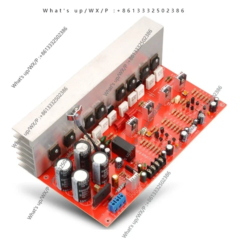HIFI power amplifier board AD700 high power 350 fever pure rear stage 8 field effect tube audio DIY modified board