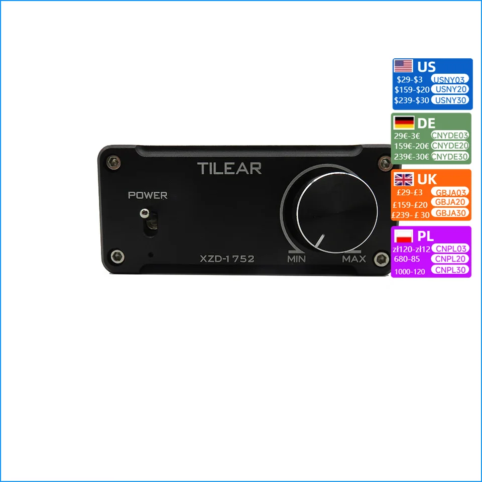 TPA3251 Digital Audio Amplifier HIFI Power  2.0 175W *2 Stereo Home Professional Amp NE5532 Super TDA7498E/TPA3116