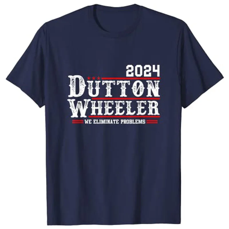 Dutton Wheeler 2024 We Eliminate Problems T-Shirt