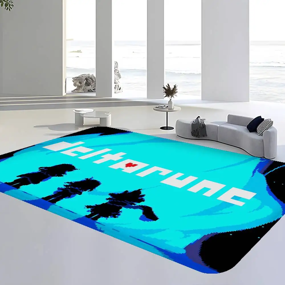 RPG Game D-Deltarune Floor Mat Rectangle Anti-slip Home Soft Badmat Front Door Indoor Outdoor Mat Hotel Decor Mat