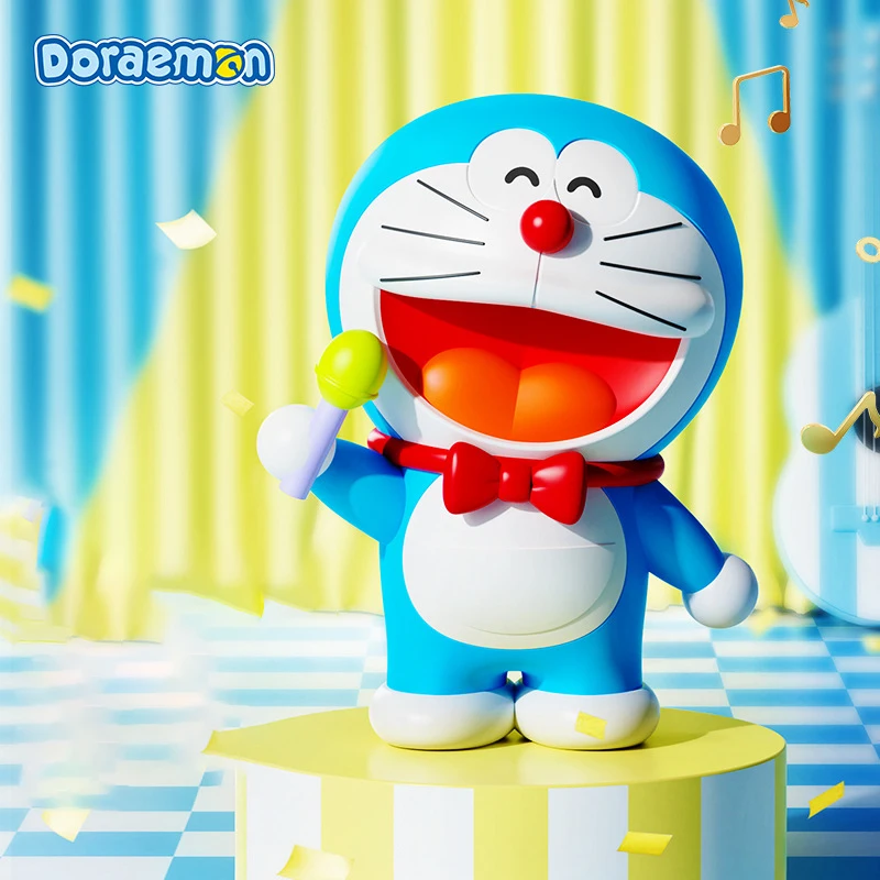 Kawaii Doraemon Bluetooth Speaker Mini Cute Singing Style Compact Long Battery Life Doraemon Wireless Bluetooth Speaker