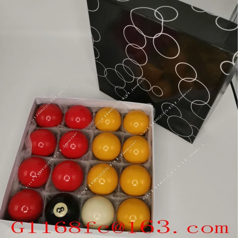Sail Flower Table Billiard Resin Gypsum Red and Yellow Ball 50.8mm2 inch 16 sub-set