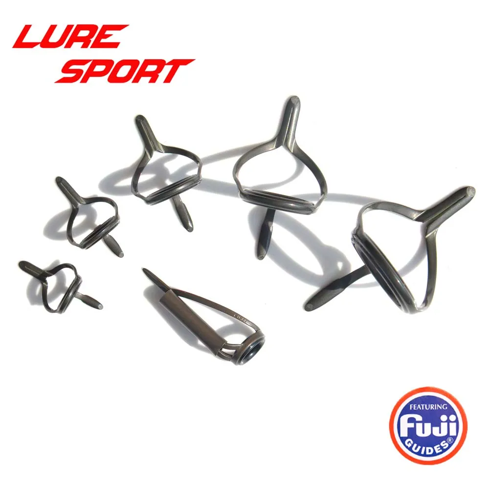 

Набор направляющих FUJI, 6 шт., BCMNAT BCMNOG25, литой верхний и направляющий набор, стержень, строительный компонент, ремонт удочки, аксессуары «сделай сам»