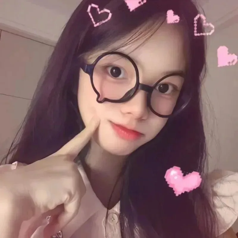 Hot Anime Teardrop Glasses Japanese Cosplay Frame Y2K Crying Lensless Eyewear for Daily Wear Party Costume Kawaii Accessory