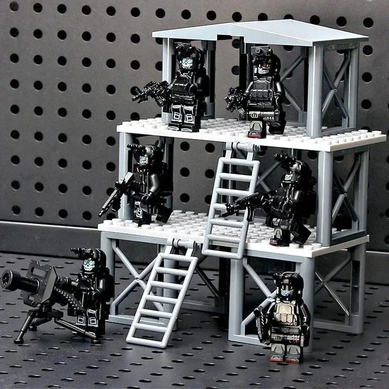 Neue Bausteine ​​Veyron Special Police Delta Special Forces Kinderspielzeug Mini-Humanoid-Puppe Weihnachtsgeburtstagsgeschenk – Detail 8