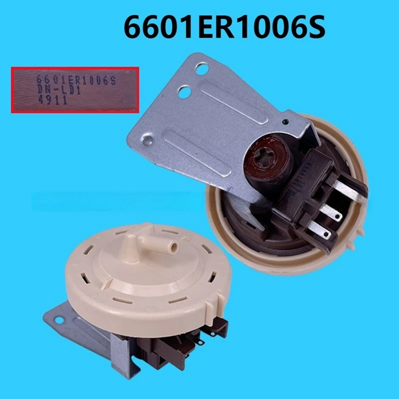 

6601ER1006S Washer Water Level Pressure Switch For Replaces 6601EN1005B 6601ER1006A 6601ER1006G Water Level Sensor