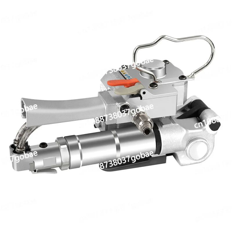 

A19/B19 Портативный пневматический пресс-подборщик Автоматическая машина для переплета термоплавких ПЭТ-пластиковых стальных лент без пряжек