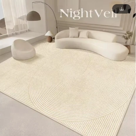 

Большой современный ковер из полиэстера