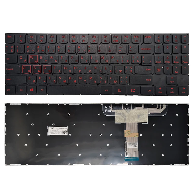 

NEW For Lenovo Legion Y530-15ICH Y540-15IRH Russian Laptop Keyboard NO Backlit