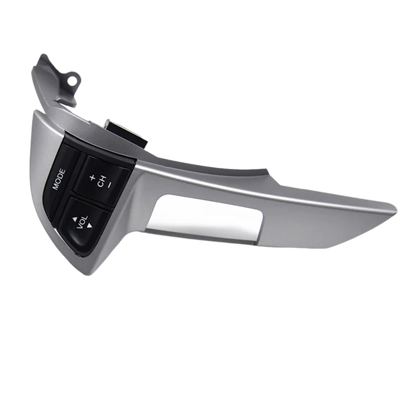 Durable-Car Steering Wheel Left Side Volume Adjustment Switch With Holes Frame Multifunction Button For Honda Accord 2008-2012