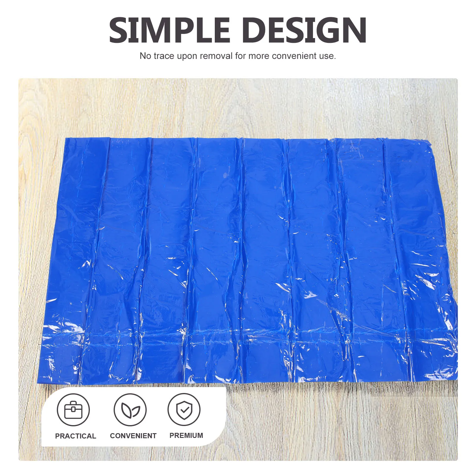 

30 Sheets Disposable Peeling Dust Pad Strong Adhesive Waterproof Entrance Mat Non-Slip Trap Dirt Debris Home Office