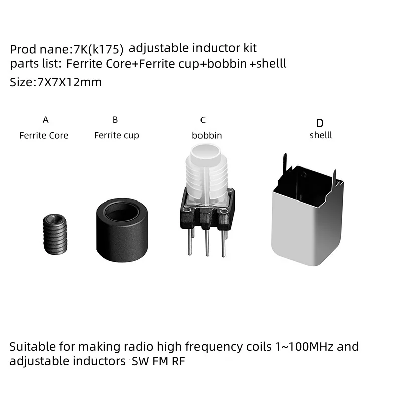 10-ΡΡ ΡΠ°Π΄ΠΈΠΎΠ»ΡΠ±ΠΈΡΠ΅Π»ΡΡΠΊΠΈΠΉ ΡΠ°ΠΌΠΎΠ΄Π΅Π»ΡΠ½ΡΠΉ Π²ΡΡΠΎΠΊΠΎΡΠ°ΡΡΠΎΡΠ½ΡΠΉ ΡΠ΅Π³ΡΠ»ΠΈΡΡΠ΅ΠΌΡΠΉ ΠΊΠΎΠΌΠΏΠ»Π΅ΠΊΡ ΠΈΠ½Π΄ΡΠΊΡΠΎΡΠ° ΠΊΠΎΡΠΎΡΠΊΠΎΠ²ΠΎΠ»Π½ΠΎΠ²Π°Ρ RF FM-ΠΊΠ°ΡΡΡΠΊΠ° Π΄Π»Ρ ΠΈΠ΄Π΅Π½ΡΠΈΡΠΈΠΊΠ°ΡΠΈΠΈ ΡΠ°ΡΡΠΎΡΡ 10-ΡΡ ΡΠ°Π΄ΠΈΠΎΠ»ΡΠ±ΠΈΡΠ΅Π»ΡΡΠΊΠΈΠΉ ΡΠ°ΠΌΠΎΠ΄Π΅Π»ΡΠ½ΡΠΉ Π²ΡΡΠΎΠΊΠΎΡΠ°ΡΡΠΎΡΠ½ΡΠΉ ΡΠ΅Π³ΡΠ»ΠΈΡΡΠ΅ΠΌΡΠΉ ΠΊΠΎΠΌΠΏΠ»Π΅ΠΊΡ ΠΈΠ½Π΄ΡΠΊΡΠΎΡΠ° ΠΊΠΎΡΠΎΡΠΊΠΎΠ²ΠΎΠ»Π½ΠΎΠ²Π°Ρ RF FM-ΠΊΠ°ΡΡΡΠΊΠ° Π΄Π»Ρ ΠΈΠ΄Π΅Π½ΡΠΈΡΠΈΠΊΠ°ΡΠΈΠΈ ΡΠ°ΡΡΠΎΡΡ