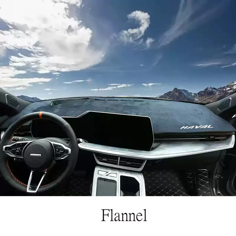 For HAVAL F7 II 2024 Car Styling Dash Mat Dashmat Dashboard Mat Cover Sun Shade Dash Board Cover Carpet Auto Accessories
