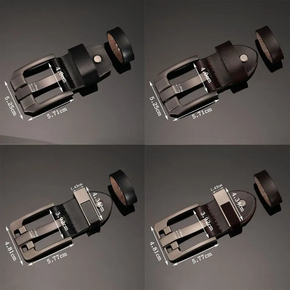 New Adjustable Belt Replacement Buckle DIY Handmade Alloy Belt Buckle Automatic Buckle