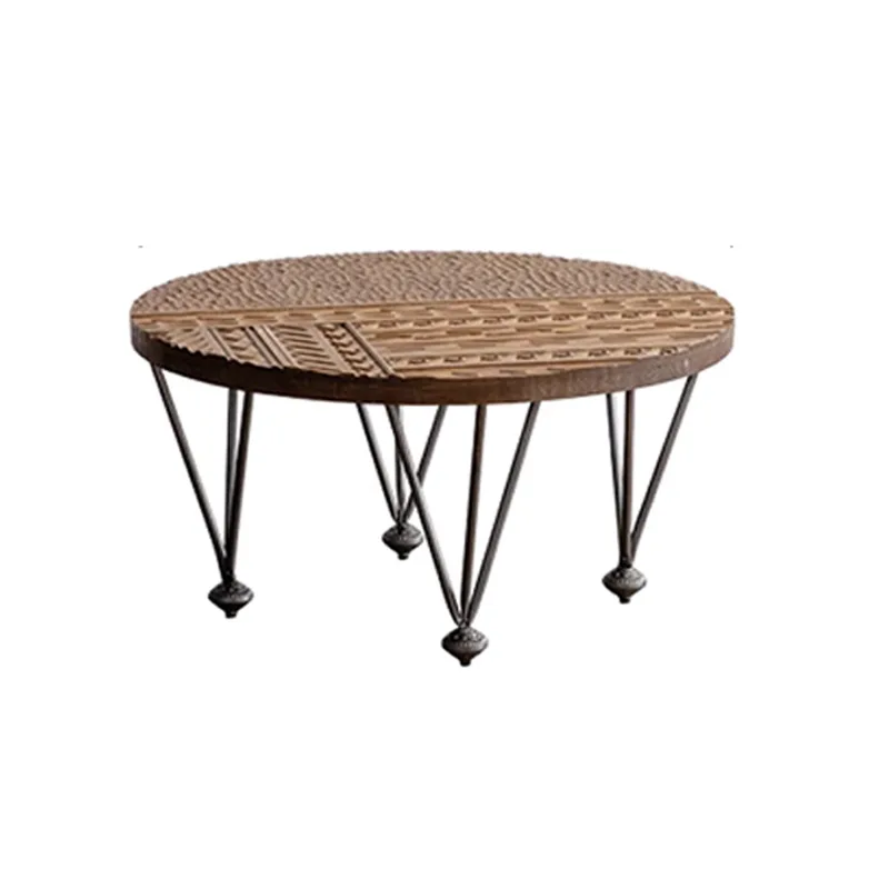 Wabi Sanfeng Creative Coffee Shop Complete coffee table, small apartment homestay outdoor tea table, garden wrought iron edge co