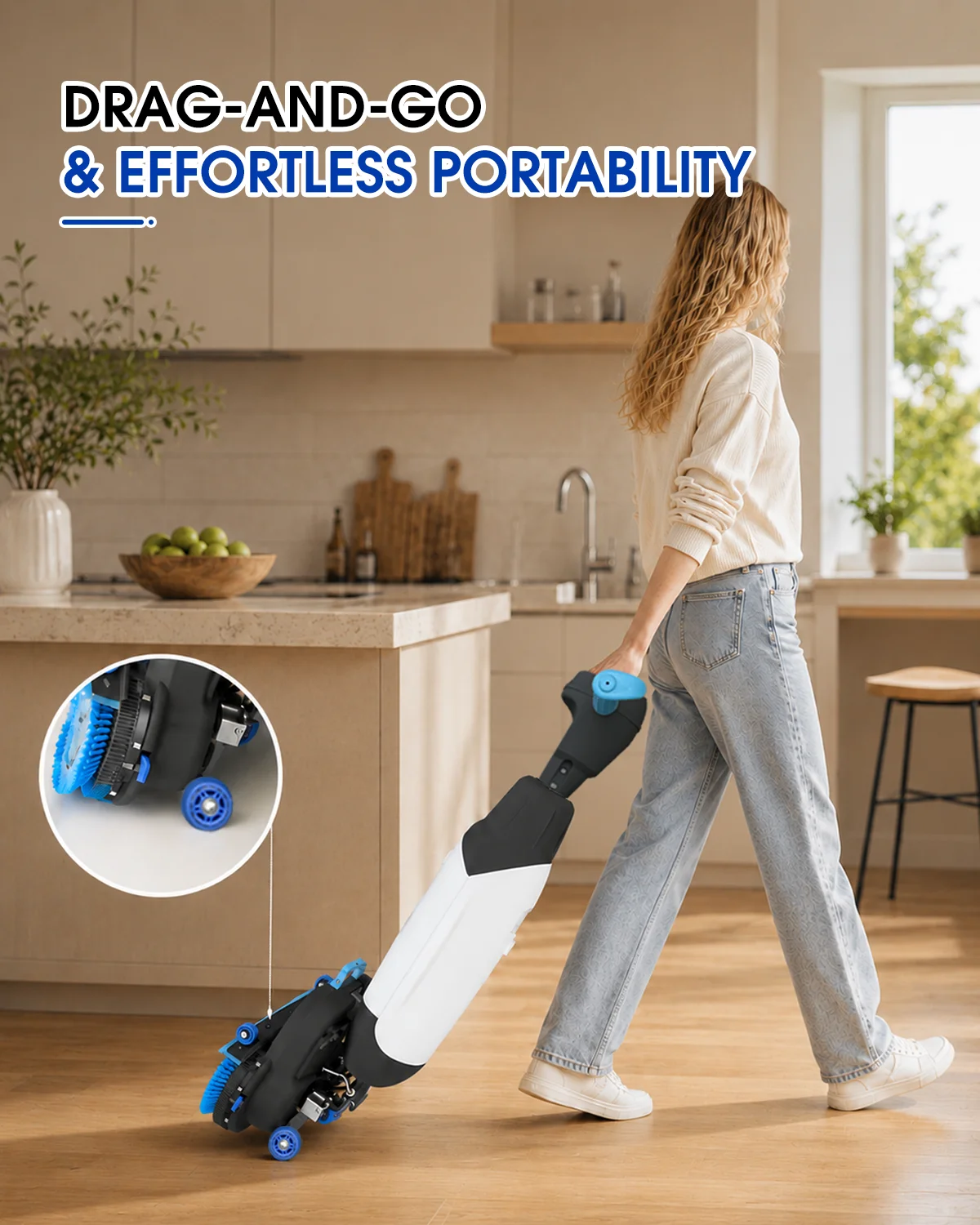 Floor Scrubber 8.4In Dual Disc Brushes for M3 Walk Behind Scrubber