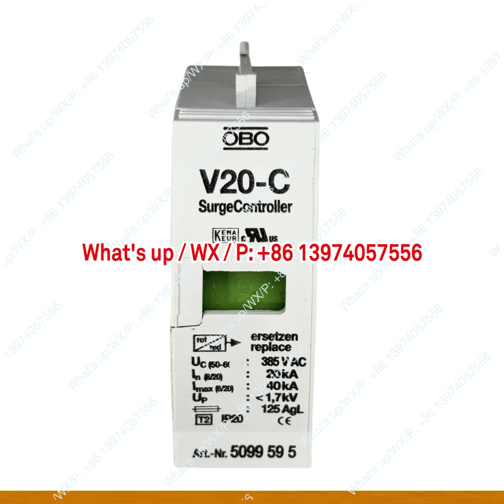 

German OBO power supply lightning protector module V20-C 5099595 surge protector, lightning protection core