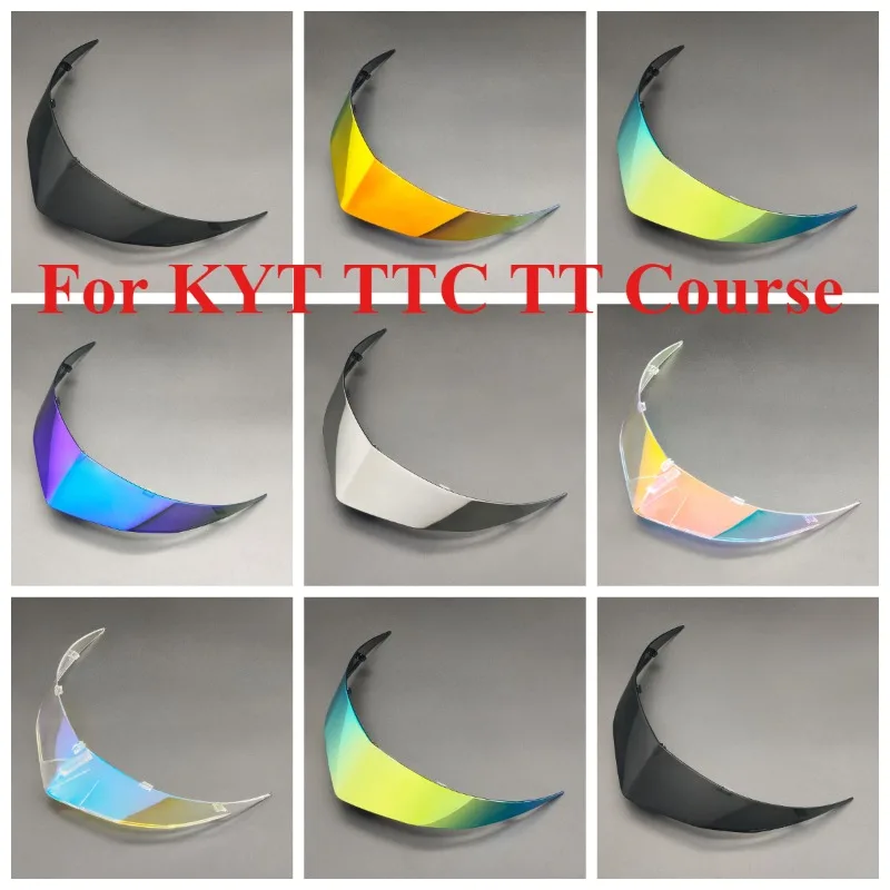 Helmet Accessories Suitable for KYT TTC TT Course  Large Tail Air Vane Combat Radar Track Spoiler Throttle Modified Tail