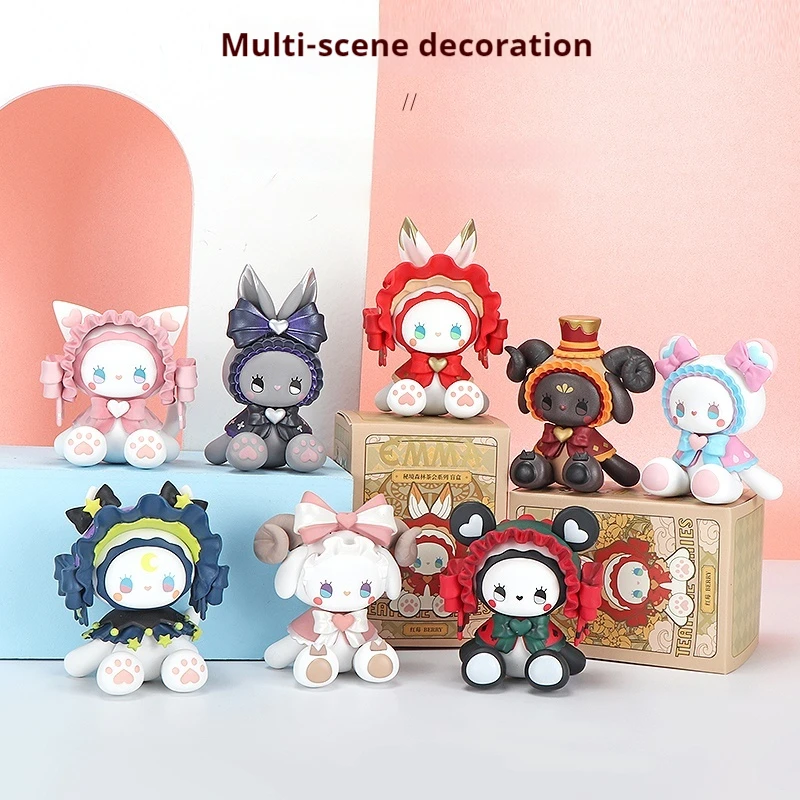 Neue Miniso Secret Forest Tea Party Trendy Play Blind Box Puppe Desktop Dekoration Cutaway Sammeln Sie handgemachte Mädchen Geschenkkollektion