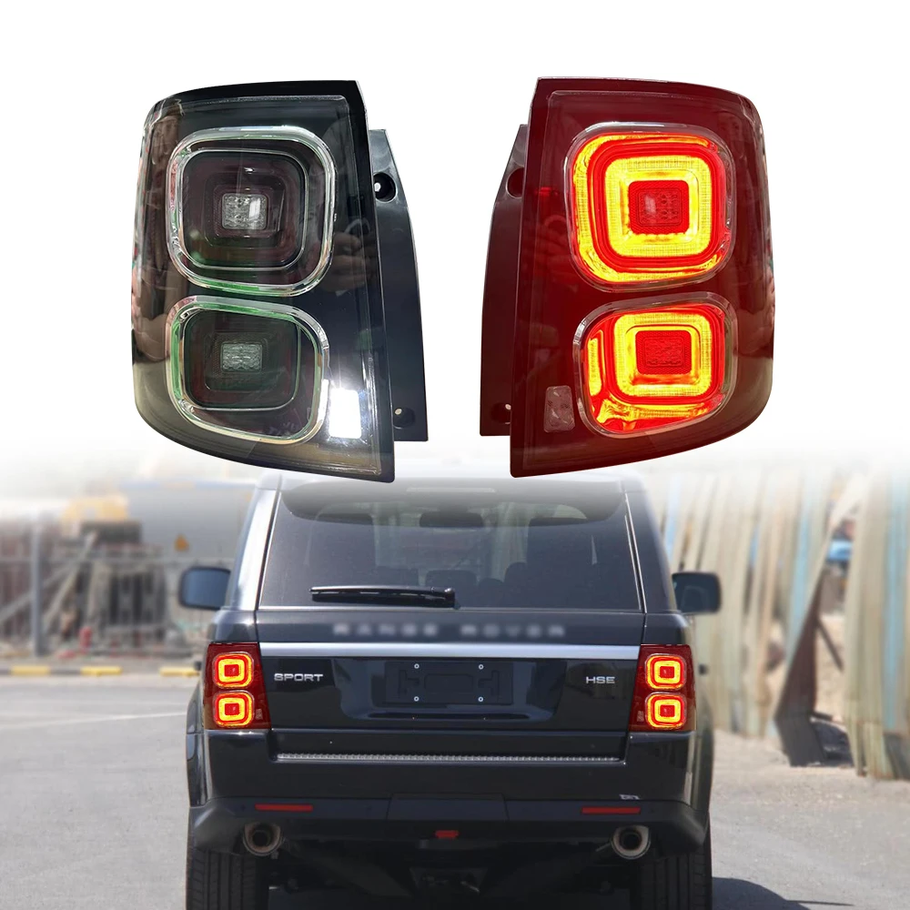 Facelift Upgrade LED Taillights For Range Rover sport L320 2002 -2012 Auto LED Rear Tail Light Brake Lamp Signal Car Accessories